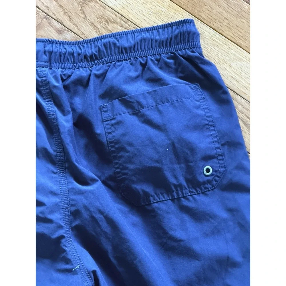 United Colors of Benetton swim shorts elastic drawstring waistband embroidered M